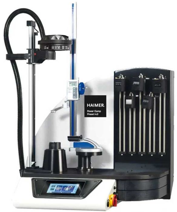 Haimer Power Clamp shrink-fit tool clamping station