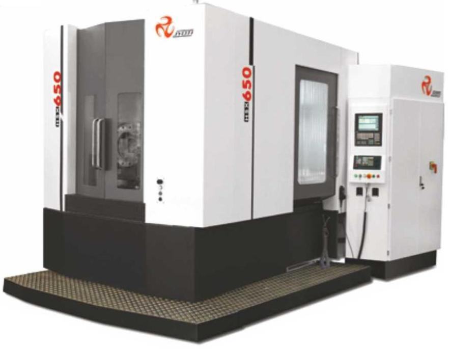 Jyoti horizontal machining center with twin pallet changer