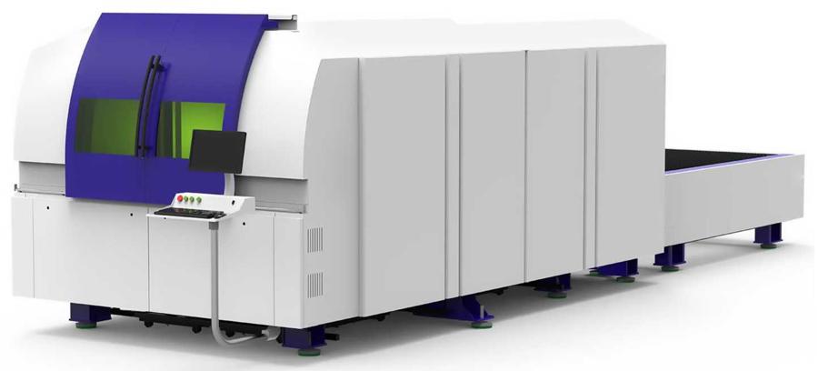 6 kW fiber laser cutting machine